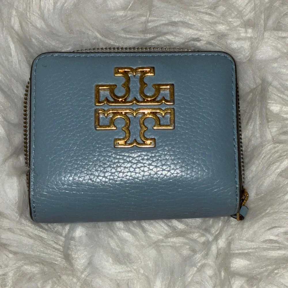 Tory Burch Britten‎ Textured Leather Mini Wallet